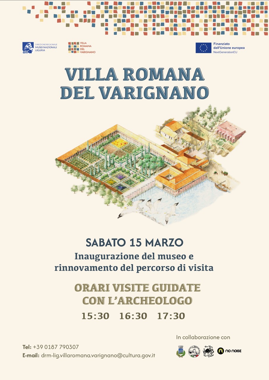 Inaugurazione del nuovo museo della Villa romana del Varignano